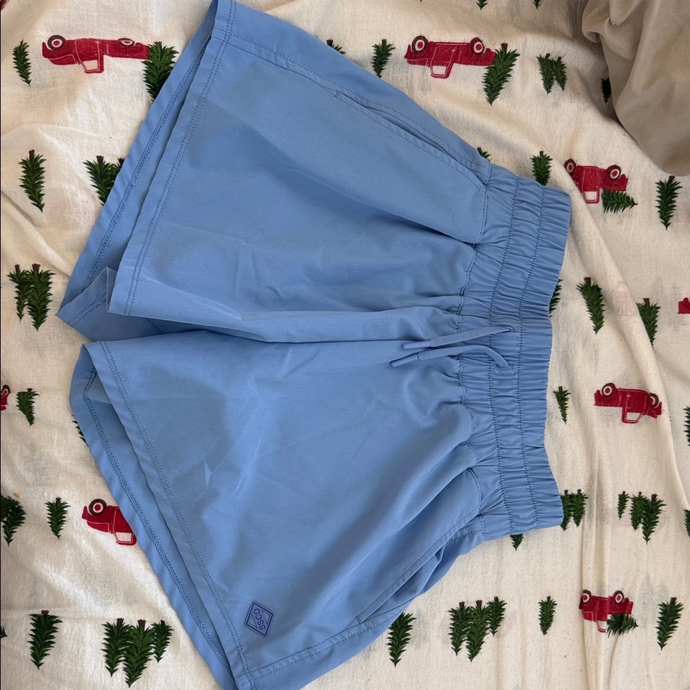 The Southern Shirt Company Sky Blue Athletic Shorts